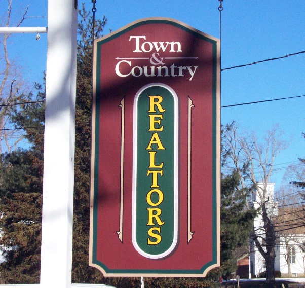 Vinyl & Painted Signs sign project by New England Sign Carvers