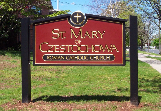 Carved Signs sign project by New England Sign Carvers