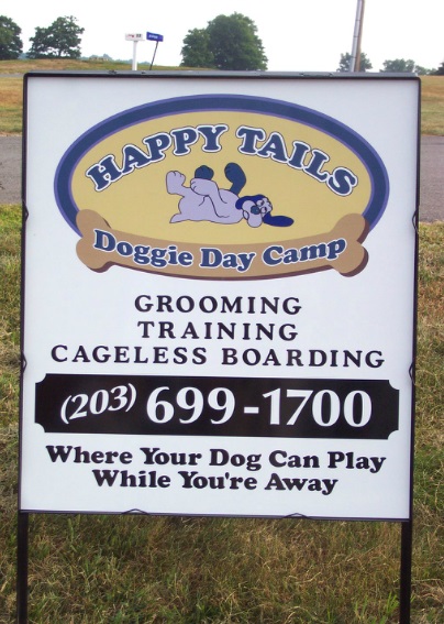 Vinyl & Painted Signs sign project by New England Sign Carvers