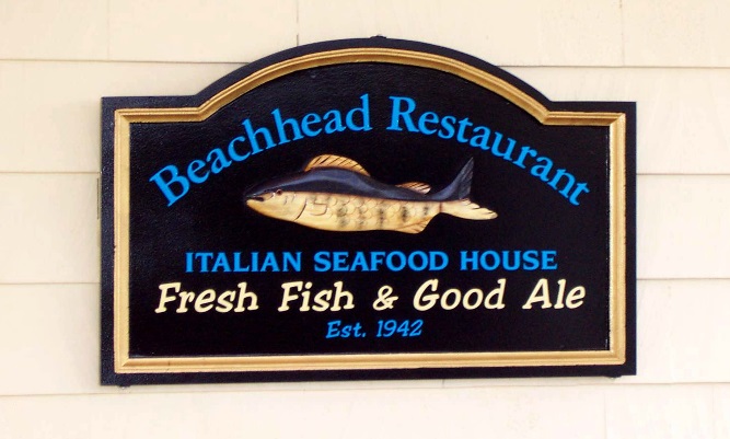 Vinyl & Painted Signs sign project by New England Sign Carvers