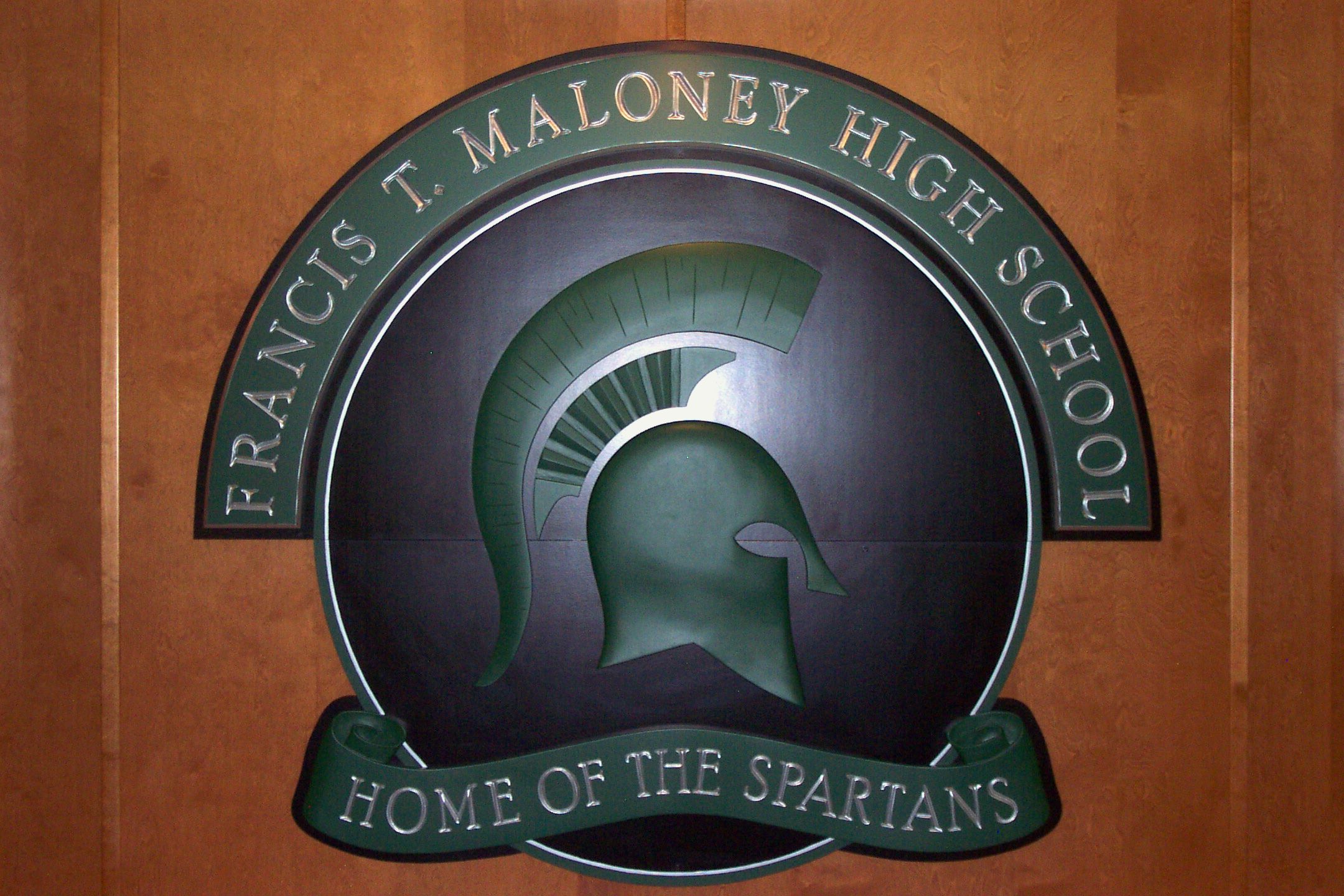 Maloney Spartan Sign