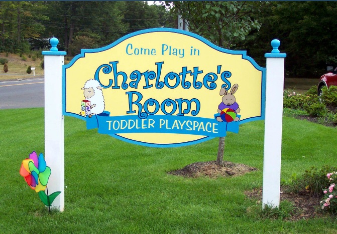 Vinyl & Painted Signs sign project by New England Sign Carvers