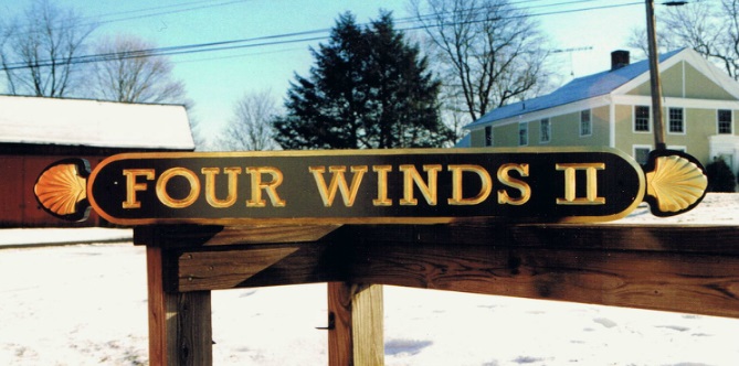 House & Farm Signs sign project by New England Sign Carvers