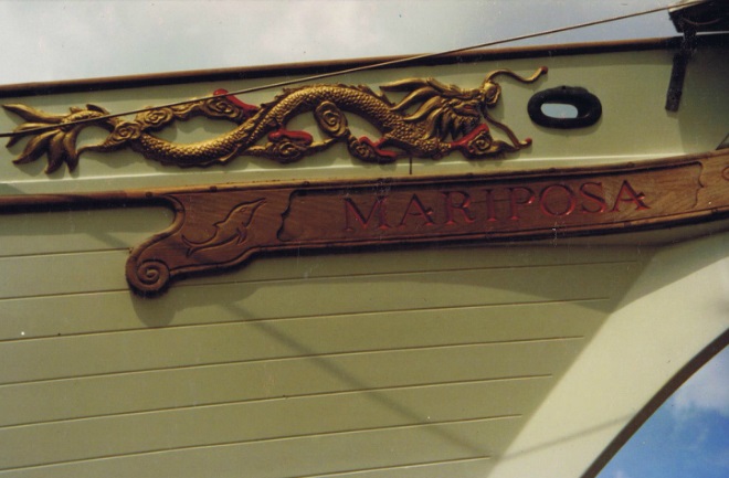 Boat Signs sign project by New England Sign Carvers