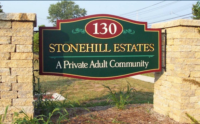 Carved Signs sign project by New England Sign Carvers