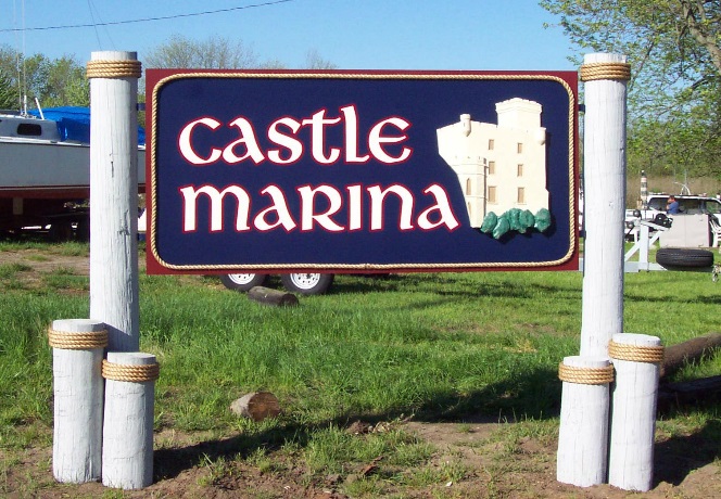 Vinyl & Painted Signs sign project by New England Sign Carvers