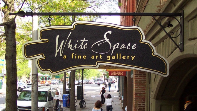 Sandblasted Signs sign project by New England Sign Carvers